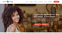 Desktop Screenshot of onlinedegree.com